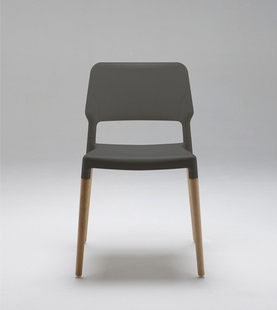 Santa & Cole Belloch Stühle - Grey - Natural Beech Wood