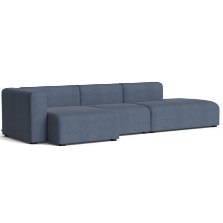 Hay Mags 3 Seater Sofa Combination 4 Links, Turf blue grey