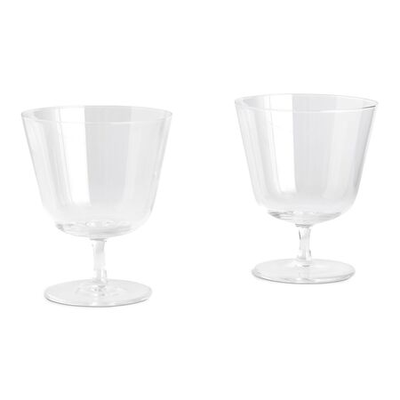HAY Living Curve Weinglas von Hay Clear