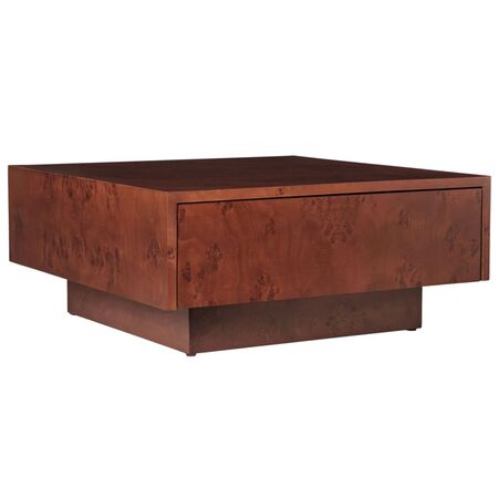 Ferm Living Couchtisch Burl Storage von Ferm Living Dark Stained Burl