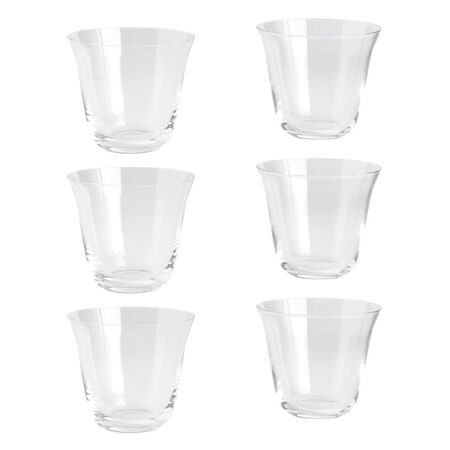 HAY Accessoires Curve Tumbler Glas von Hay Clear