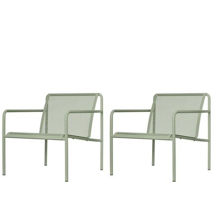 Ferm Living Lounge Armlehnstuhl Dapple von Ferm Living Tea Green