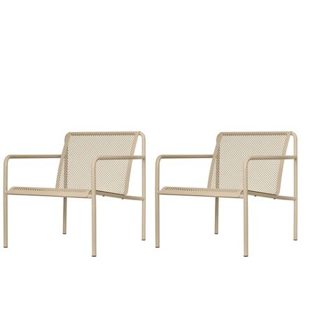 Ferm Living Lounge Armlehnstuhl Dapple von Ferm Living Cashmere