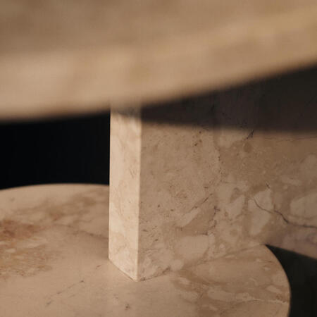 Ferm Living Beistelltisch Insert Stone von Ferm Living Sand