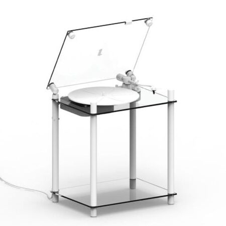 Transparentsound Turntable Tischständer von Transparent Weiss