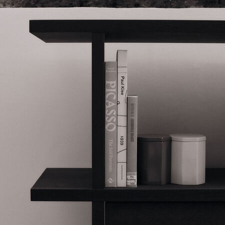 Ferm Living Schrankeinsatz für Bücherregal Kona von Ferm Living Dark Stained
