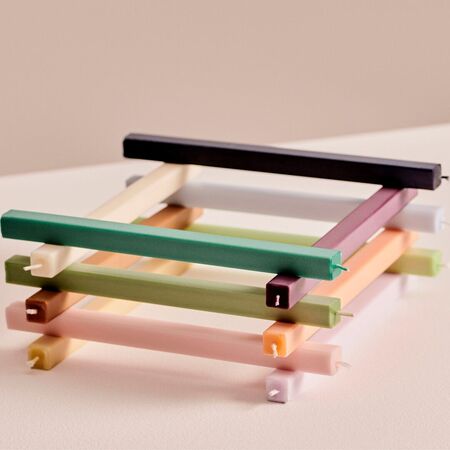 HAY Accessoires Kerze Square im 4er Set von Hay