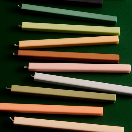 HAY Accessoires Kerze Square im 4er Set von Hay