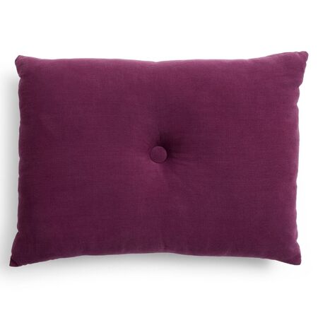 HAY Accessoires Kissen Dot Linen von Hay Burgundy