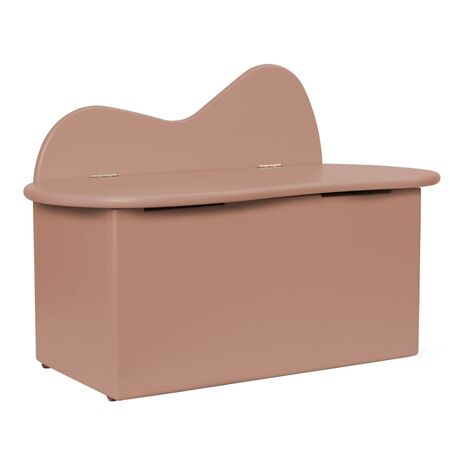 Ferm Living Slope Storage Bench Rose
