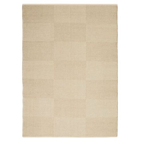 HAY Accessoires Check Rug L Sand, B: 170 cm / L: 240 cm 