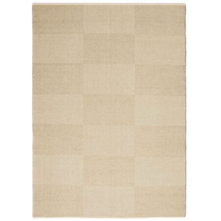 HAY Accessoires Check Rug L Sand, B: 200 cm / L: 300 cm 