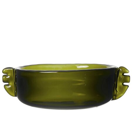 Ferm Living Schüssel Alas im 2er Set von Ferm Living Moss Green, Gross