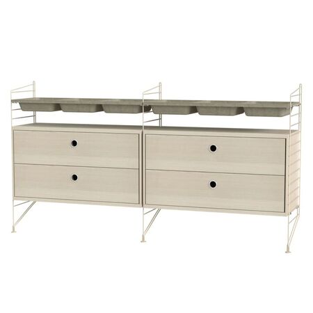 String_Furniture_System_Schlafzimmer_G_Beige_Esche