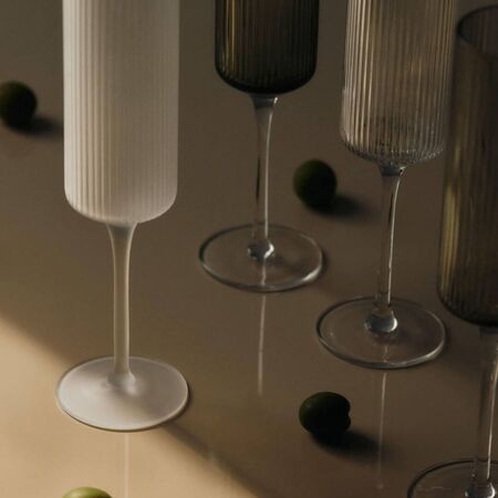 Ferm Living Sektglas Ripple von Ferm Living