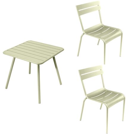 Fermob Luxembourg Tisch Mit 4 Fussen 80 X 80