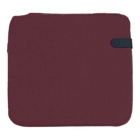 Fermob Outdoor Sitzkissen Bistro Color Mix 41 x 38 cm von Fermob Weinrot