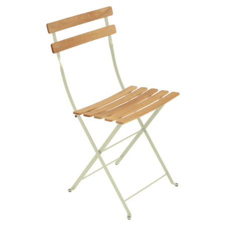 Fermob Bistro Naturel Klappstuhl von Fermob Lindgrün 65