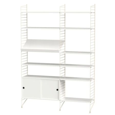 String_Furniture_System_Wohnzimmer_H_Weiss_Beige