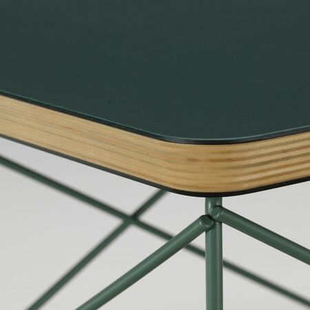 Vitra Occasional Table LTR Monochrom von Vitra Linoleum Jade / Eames Sea Foam Green