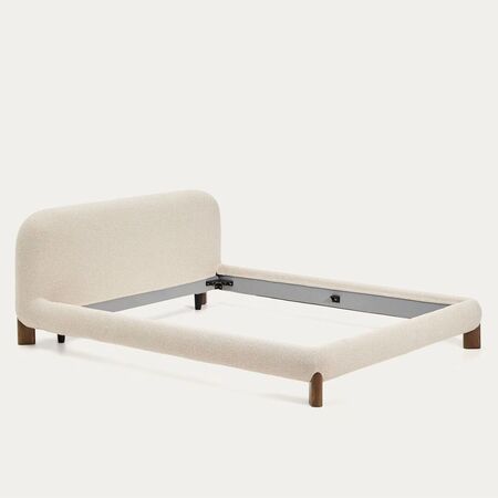 Kave_Home_Bett_Odina_Nussbaum_Beige_160_200_Without_Matress