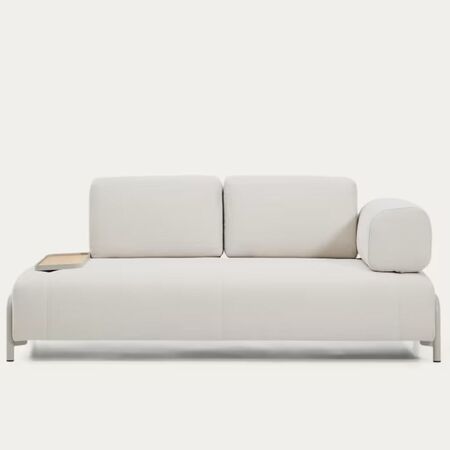 Kave_Home_2_Sitzer_Sofa_Compo_aus_Chenille_mit_kleines_Tablett_Beige_Drom_Beige_2