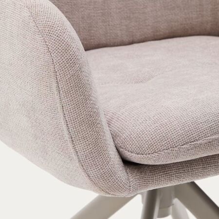 Kave_Home_Drehstuhl_Lexa_aus_Chenille_Details