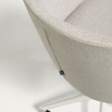 Kave_Home_Einara_Schreibtischstuhl_Hellgrau_Mattweiss_Details_4