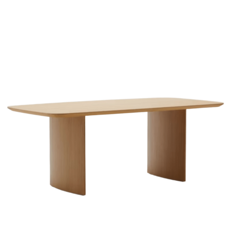 Kave Home Esstisch Litto von Kave Home B: 200 cm, Eiche natur