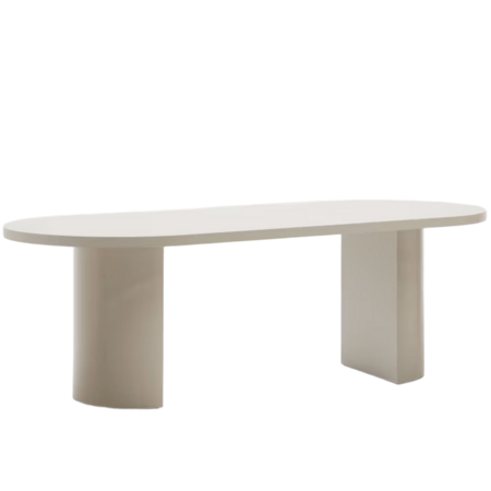 Kave Home Nealy Tisch von Kave Home B: 240 cm , Ecru