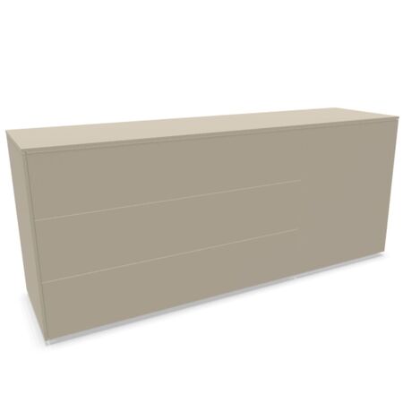 Müller Small Living Sideboard Kombination 1 Aventa von Müller Small Living Steingrau