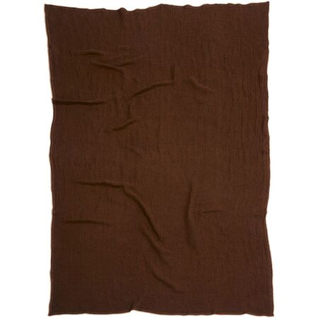 Brita Sweden Evy Blanket Braun, B: 130 cm / L: 190 cm 
