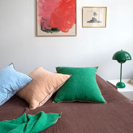 Brita Sweden Evy Blanket Braun, B: 130 cm / L: 190 cm 