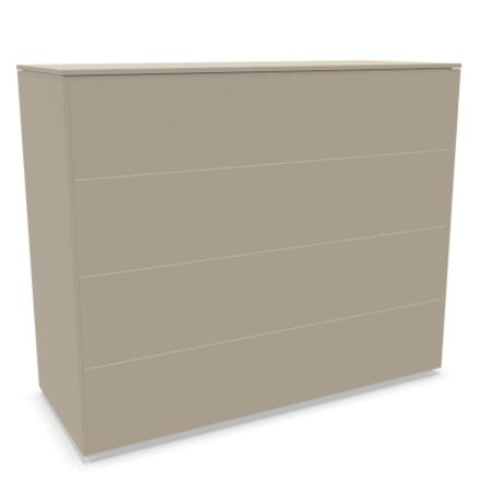 Müller Small Living Sideboard Kombination 2 Aventa von Müller Small Living Steingrau
