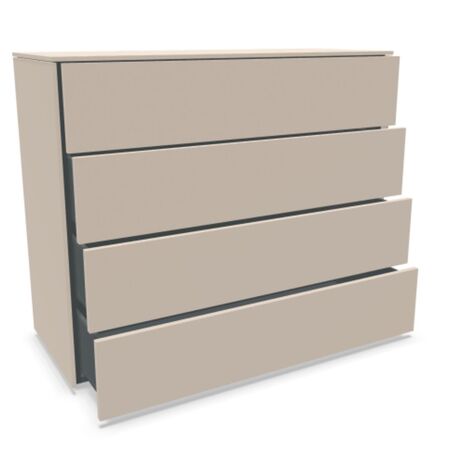 Müller Small Living Sideboard Kombination 2 Aventa von Müller Small Living Kaschmirgrau