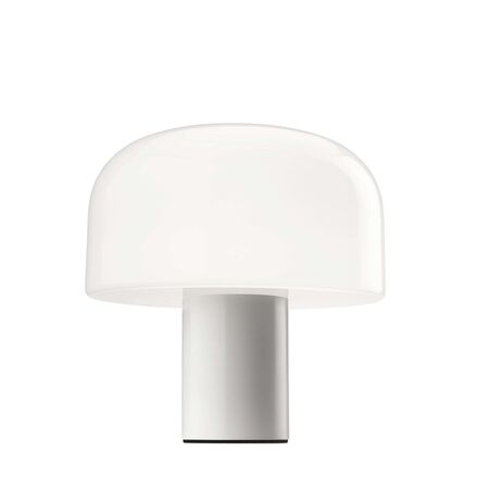 Flos Tischleuchte Bellhop Glass von Flos Weiss