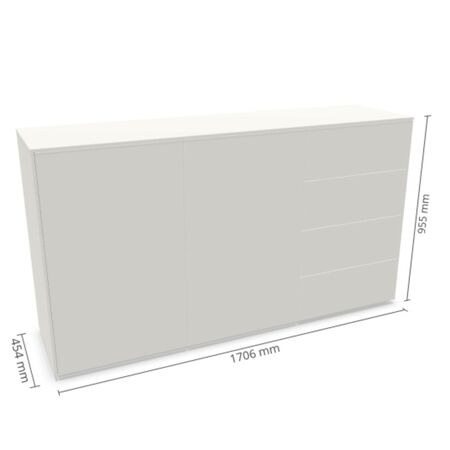 Sideboard Kombination 4 Aventa von Müller Small Living