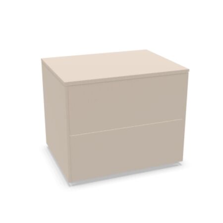 Müller Small Living Nachttisch Kombination 10 Aventa von Müller Small Living Kaschmirgrau