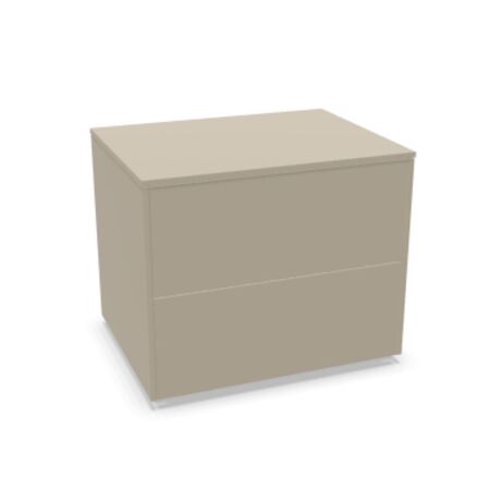 Müller Small Living Nachttisch Kombination 10 Aventa von Müller Small Living Steingrau