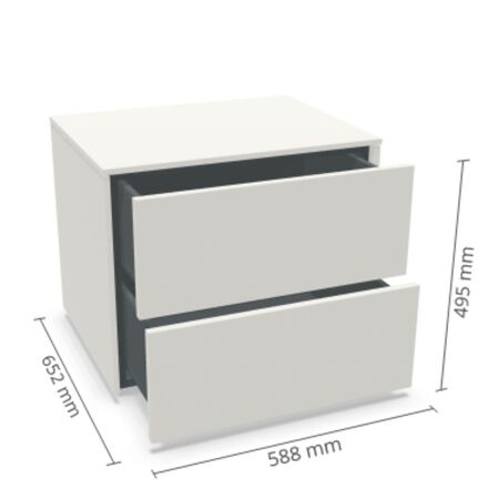 Nachttisch Kombination 10 Aventa von Müller Small Living