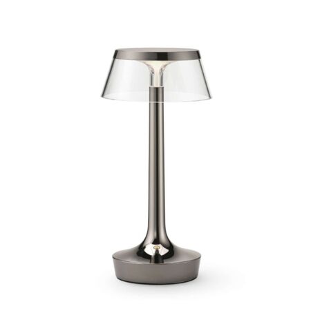 Flos Tischleuchte Bon Jour Unplugged von Flos  Schwarzes Chrom