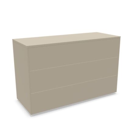 Müller Small Living Sideboard Kombination 12 Aventa von Müller Small Living Steingrau