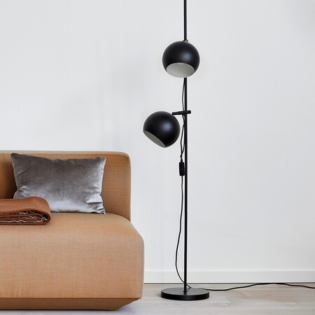 Frandsen Ball Double Floor Lamp EU von Frandsen  Matt Schwarz