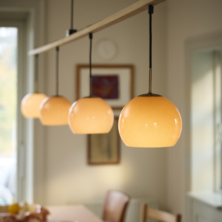 Frandsen Ball Glass Pendant Ø18 EU von Frandsen  Opal Weiss