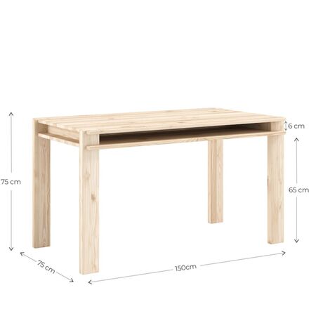 Karup Design Tisch Tuck von Karup Design 100 Raw