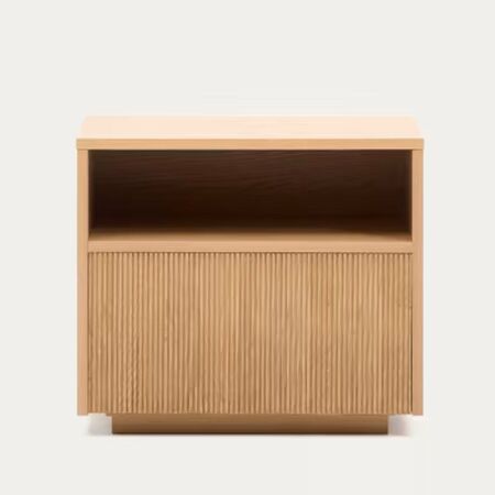 Kave Home Nachttisch Helvine 1 Schublade von Kave Home Eiche natur