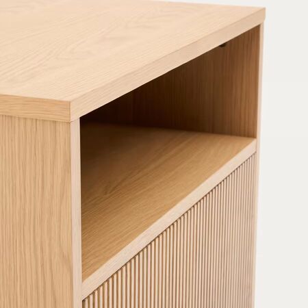 Kave Home Nachttisch Helvine 1 Schublade von Kave Home Eiche natur