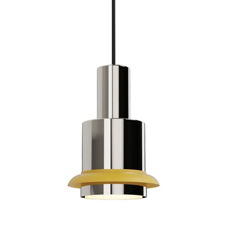 DCWéditions CHAUMONT PENDANT von DCW Nickel-Gelb, Ø: 19 cm 