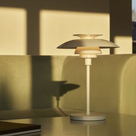 Louis Poulsen Tragbare Lampe PH 80  von Louis Poulsen Acryl Opal Weiss / Weiss-2