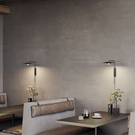 Luceplan Wandleuchte Koinè von Luceplan  Schwarz-3